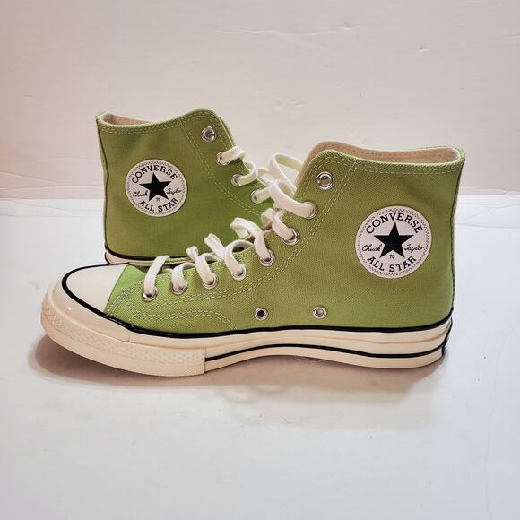 NIB Converse Chuck 70 Canvas Hi Vitality Green Egret Black Size 10/8 - Picture 8 of 12